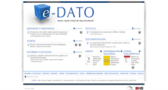 Desktop Screenshot of e-dato.com